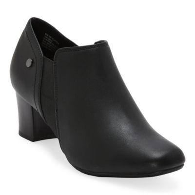 east 5th Womens Rutter Stacked Heel Booties
