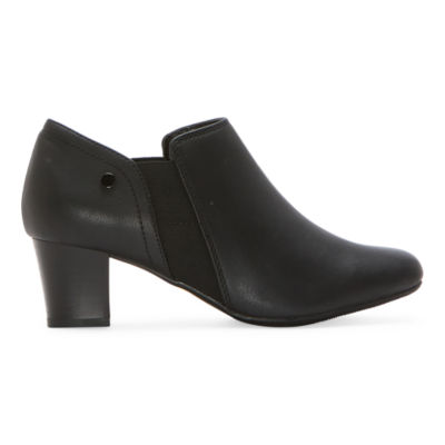 east 5th Womens Rutter Stacked Heel Booties