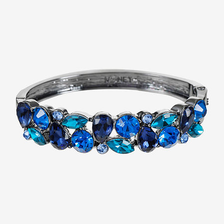 Monet Jewelry Bangle Bracelet, One Size, Blue