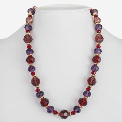Liz Claiborne Beaded 18 Inch Collar Necklace
