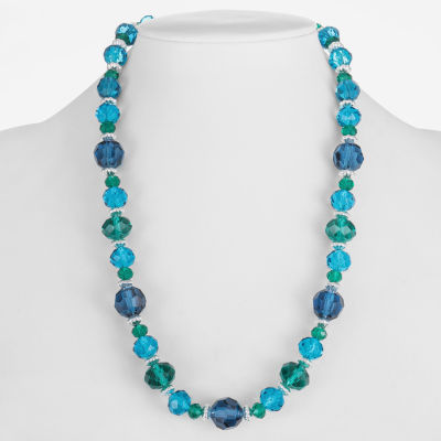 Liz Claiborne Beaded 18 Inch Collar Necklace