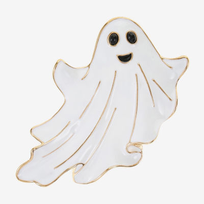 Monet Jewelry Ghost Glass Pin