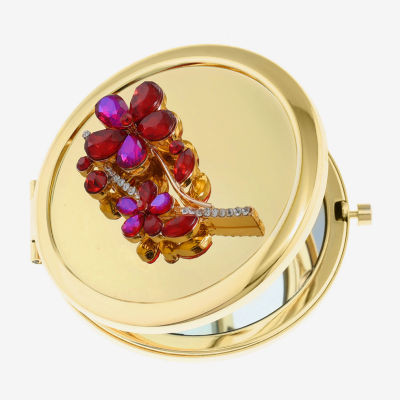 Jewelry Gray Flower Compact Mirrors JCPenney