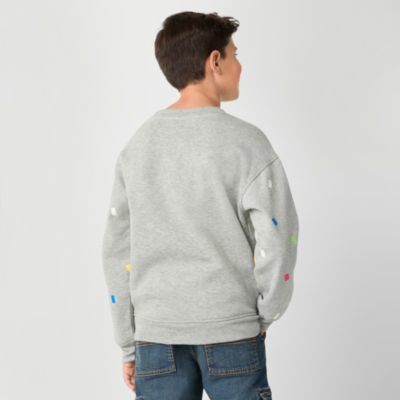 JCPenney x HARIBO Little & Big Boys Crew Neck Long Sleeve Pullover Sweater