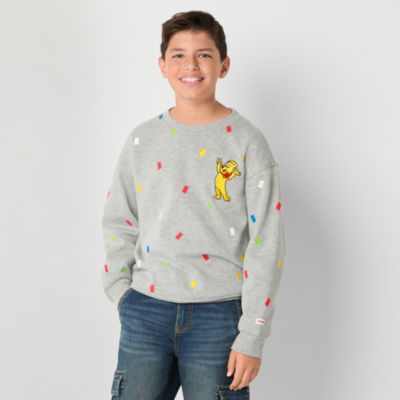 JCPenney x HARIBO Little & Big Boys Crew Neck Long Sleeve Pullover Sweater