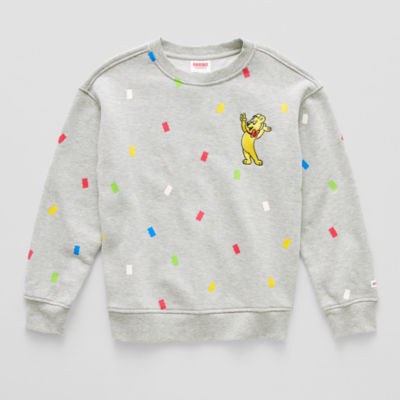 JCPenney x HARIBO Little & Big Boys Crew Neck Long Sleeve Pullover Sweater