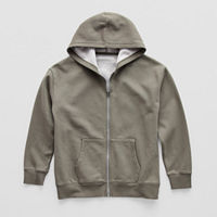 Thereabouts Little & Big Boys Fleece Zipper Hoodie, Xxl (22) Husky, Green