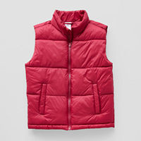 Xersion Little & Big Boys Puffer Vest, Xxl (22) Husky, Red