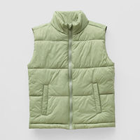 Xersion Little & Big Boys Puffer Vest, L (14-16) Husky, Green