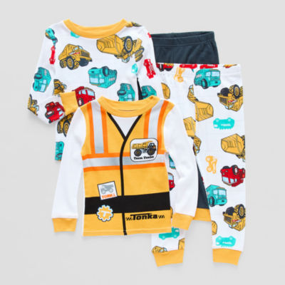 Little & Big Boys Tonka Truck 4-pc. Pajama Set