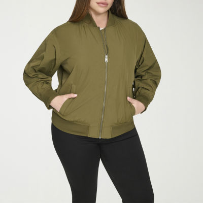 Levi's® Womens Plus Water Resistant Midweight Bomber Jacket JCPenney