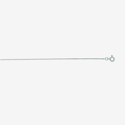 Womens 14K Gold 18 Inch Box Chain Necklace