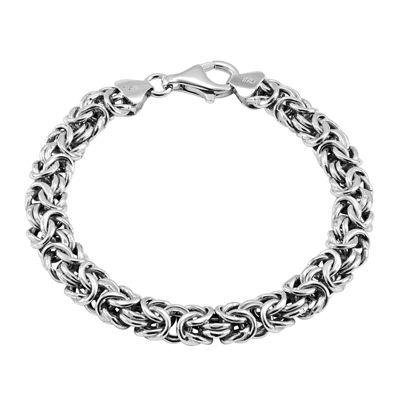 Sterling Silver Byzantine Bracelet - JCPenney
