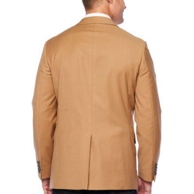 Stafford Mens Hopsack Classic Fit Blazer - Big and Tall