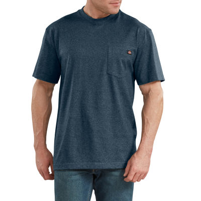 Dickies Heavyweight Heather Mens Crew Neck Short Sleeve Pocket T-Shirt