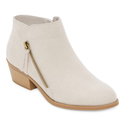 arizona womens cadman booties block heel