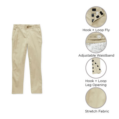 Thereabouts Little & Big Boys Adaptive Ankle Flat Front Pant