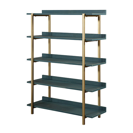 Hali Home Office Collection 5-Shelf Bookcase
