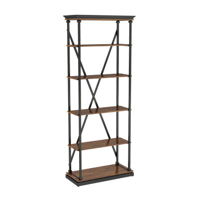 Blue River Home Office Collection 5-Shelf Bookcase