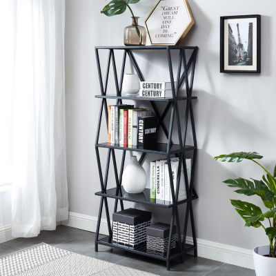 Winside Home Office Collection 5-Shelf Bookcases