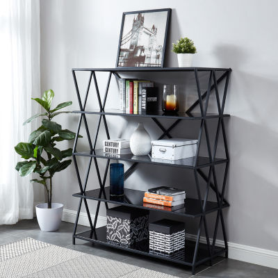 Winside Home Office Collection 5-Shelf Bookcase