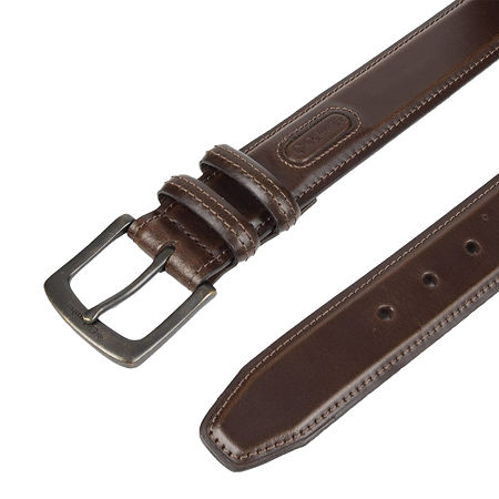 Columbia Double Keeper Mens Belt, 3x (50-52), Brown