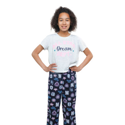 Jammers Kids Little & Big Girls 3-pc. Pajama Set