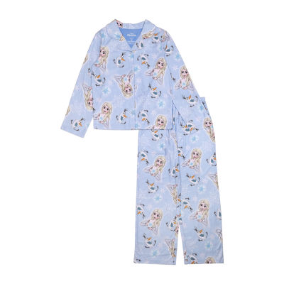 Disney Collection Little & Big Girls 2-pc. Frozen Pajama Set