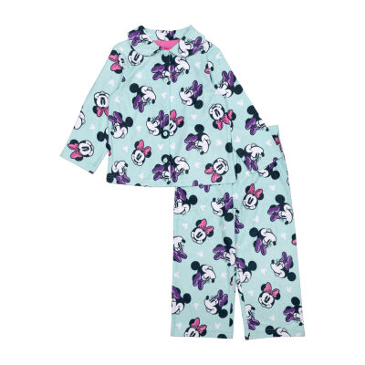 Disney Collection Toddler Girls 2-pc. Minnie Mouse Pajama Sets