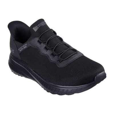 Skechers Bobs Mens Squad Chaos Daily Hype Hands Free Slip-Ins Slip-On Walking Shoes