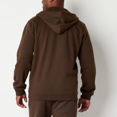 Xersion Cotton Fleece Big and Tall Mens Long Sleeve Zipper Hoodie