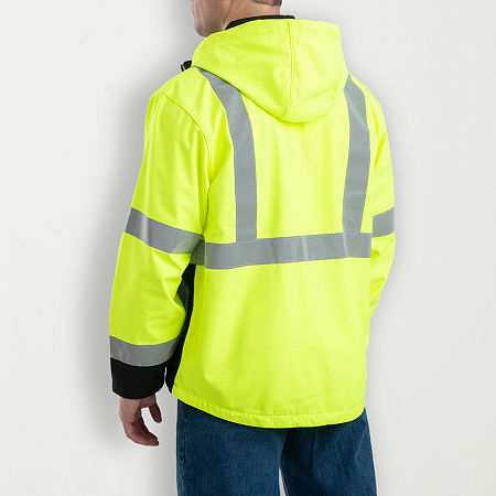 Berne Big And Tall Mens High Visibility Reflective Jacket, X-large Tall, Yellow