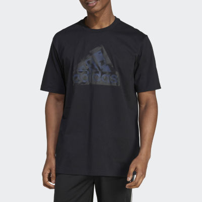 adidas Mens Crew Neck Short Sleeve Graphic T-Shirt