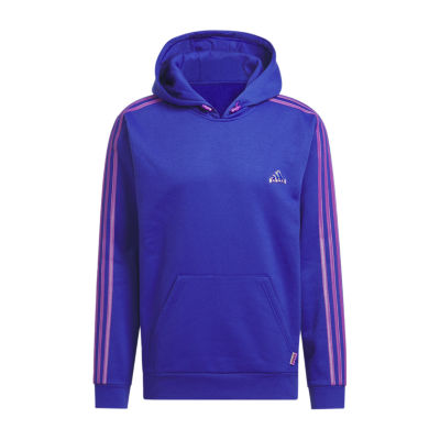 adidas Mens Long Sleeve Fleece Active Hoodie