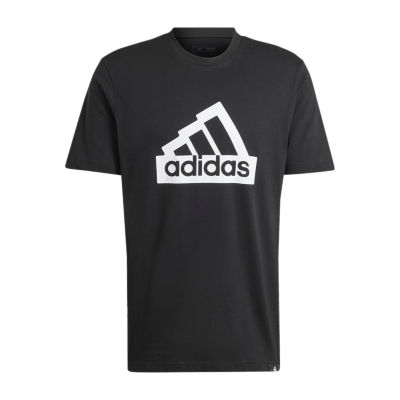 adidas Big and Tall Mens Crew Neck Short Sleeve Graphic T-Shirt