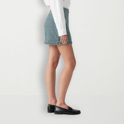 Levi's Womens Midi Wrap Skirt