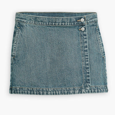 Levi's Womens Midi Wrap Skirt