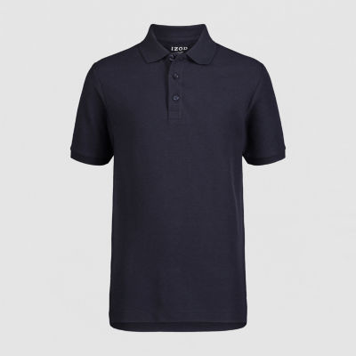 IZOD Little & Big Boys Adaptive Short Sleeve Polo Shirt