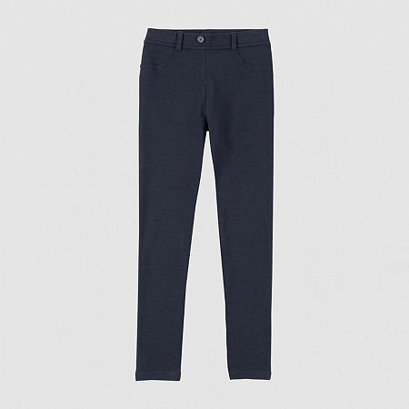 IZOD Jegging Little & Big Girls Slim Pant, 14.5 Plus, Blue