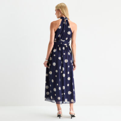 Worthington Womens Sleeveless Maxi Dress