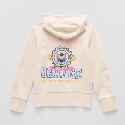 Thereabouts Little & Big Kid Girls Long Sleeve Fleece Zipper Hoodie
