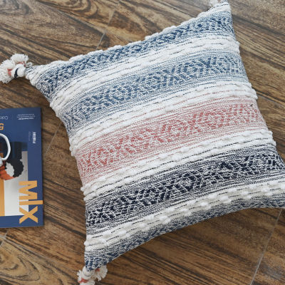 Vibhsa Linden Street Square Throw Pillow