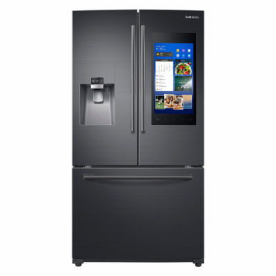Samsung 24 cu. ft. Capacity 3 -Door French Door Refrigerator with Family Hub™
