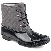  Skechers Womens Pond-Lil Puddles-Mid Quilted Lace