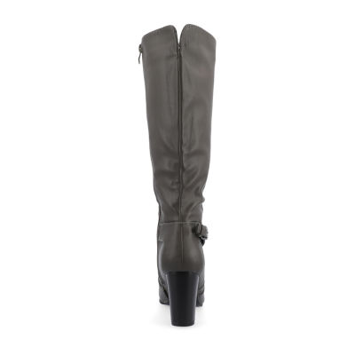 Journee Collection Carver Womens Boots-JCPenney, Color: Gray
