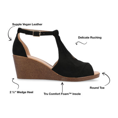 Journee collection kedzie women's wedges hot sale