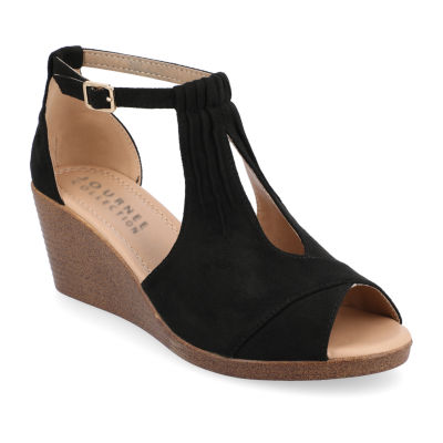 Journee collection kedzie wedge on sale sandal