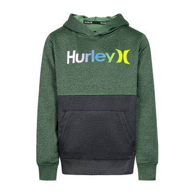 Green best sale hurley hoodie