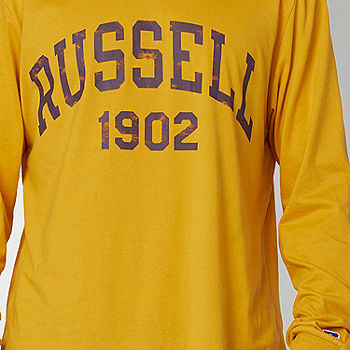 Russell Athletics Mens Crew Neck Long Sleeve Sweatshirt