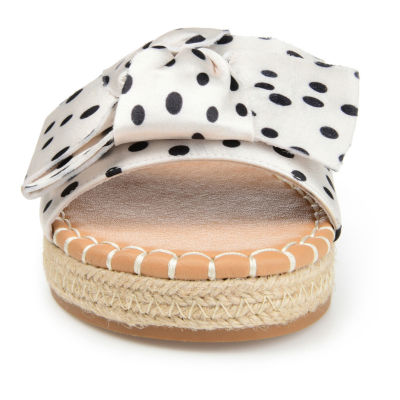Journee Collection Womens Evva Flat Sandals